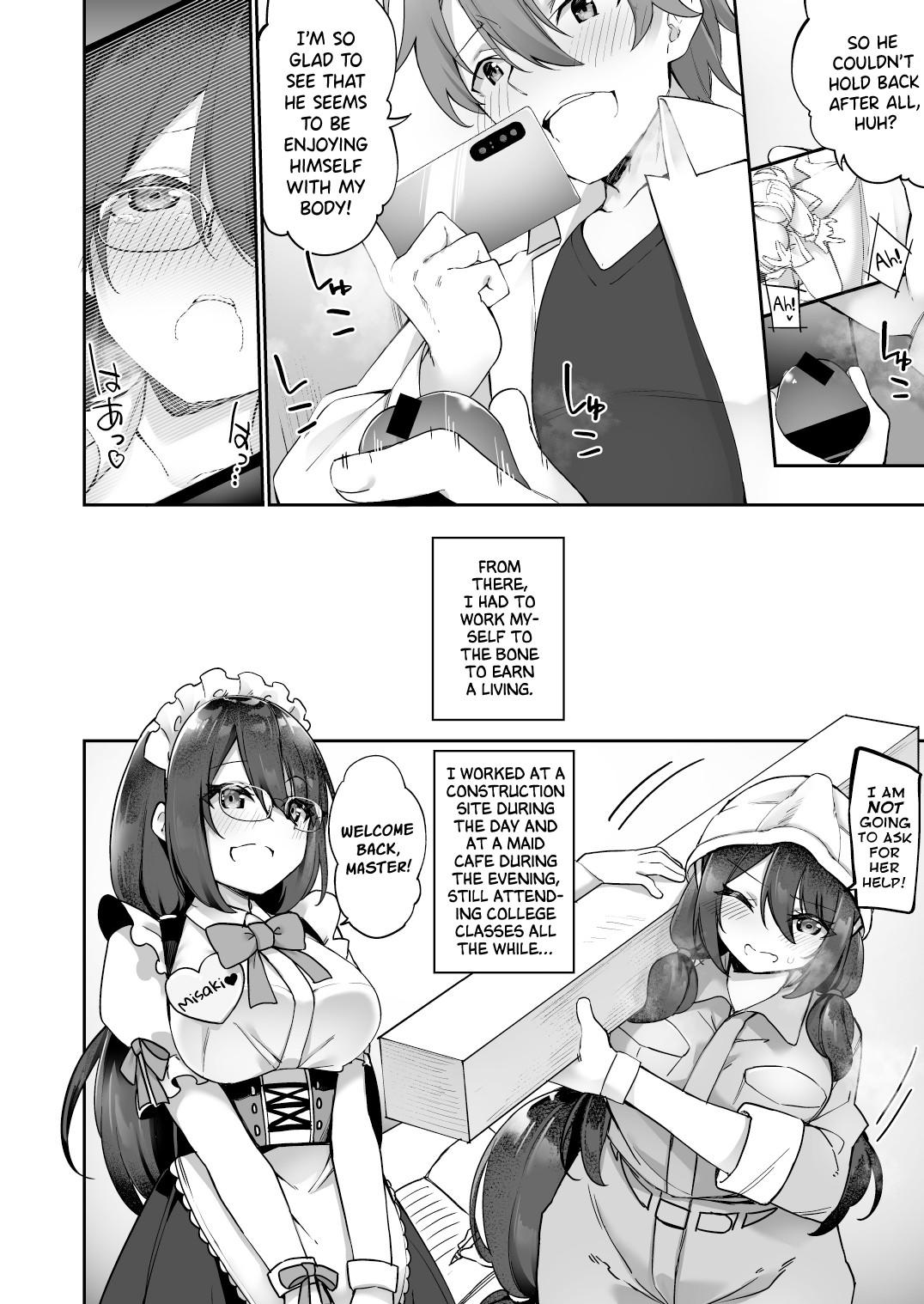 Hentai Manga Comic-I Ended Up Changing Bodies With The big Breasted Yandere Kouhai Who Gets Turned On From Simply Hearing My Voice-Read-21